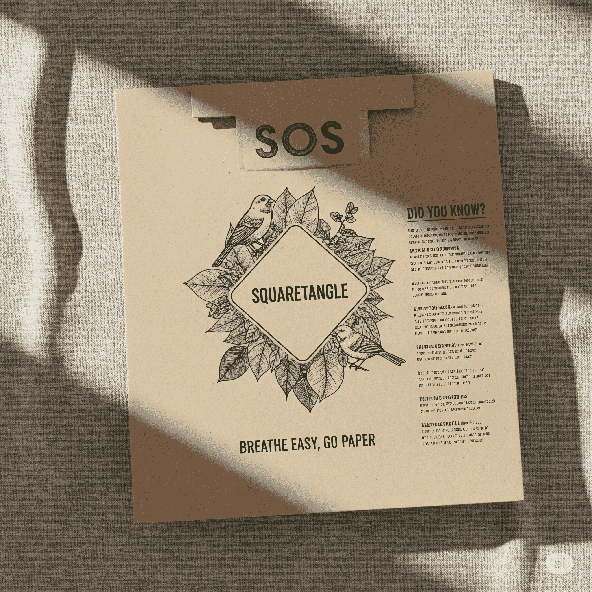 Custom Printed Paper Bag